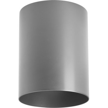 Progress Lighting 5In LED Cylinder 17W, Metallic Gray