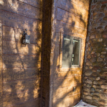 Concrete Log Siding Homes