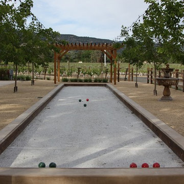 Grasses and Bocce Court