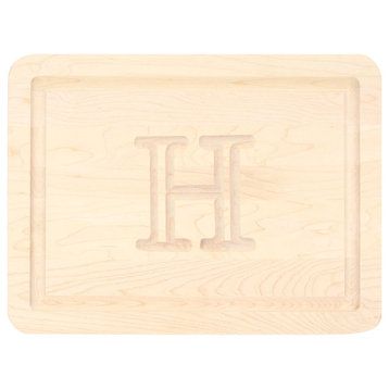 BigWood Boards Rectangle Maple Cheese Board, H