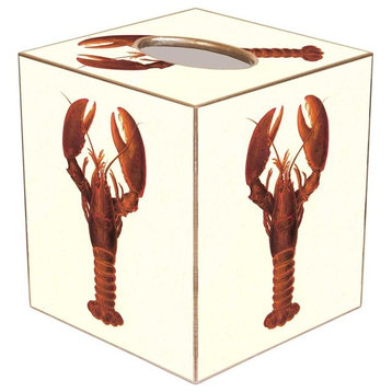 TB1541-Cooked Lobsters Tissue Box Cover