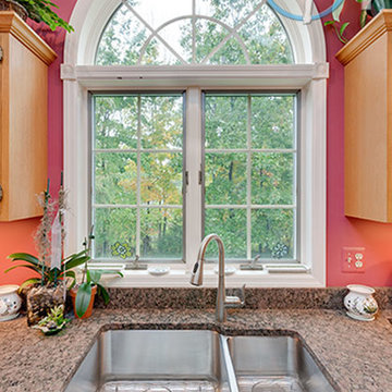 Atlantic Brown Granite Kitchen | Marble.com