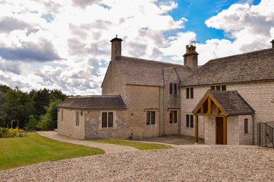 House exterior in Gloucestershire.