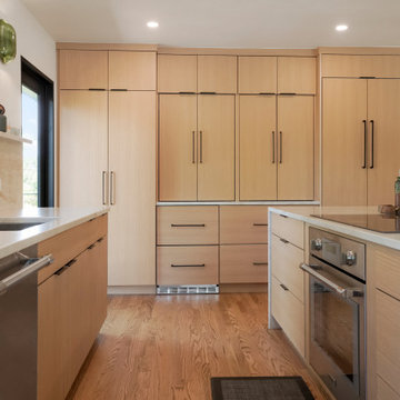 Flora Lane - Natural Oak Modern Kitchen