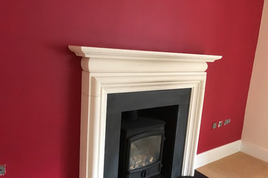 Design ideas for a traditional living room in London.