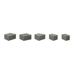 Omega Smooth Double-Sided Wallstones 6IN - Landscaping Stones And Pavers