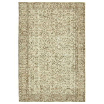 Rug N Carpet - Hand-knotted Turkish 6' 9'' x 9' 10'' Antique Wool Area Rug
