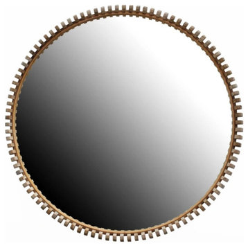 Alder Round Mirror