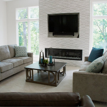 Contemporary Fireplace