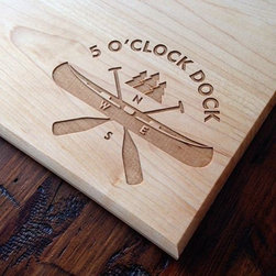 5 O'Clock Dock Cuttingboard - Cutting Boards