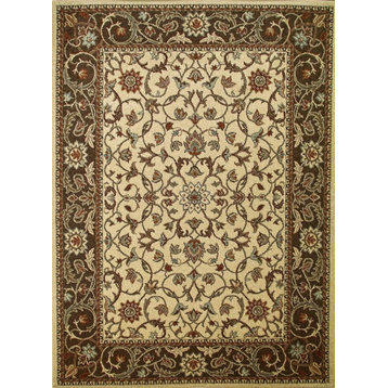 Concord Global Chester 9732 Flora Rug 7'10"x10'6" Ivory Rug