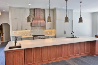 Inspiration for a contemporary kitchen remodel in Other