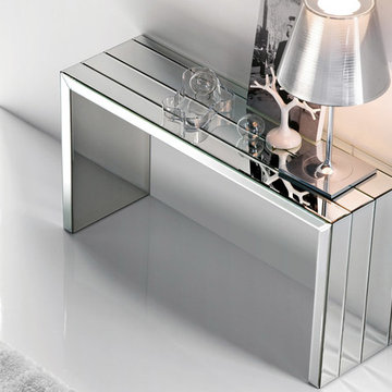 Portofino Glass Console Table by Cattelan Italia - $2,225.00