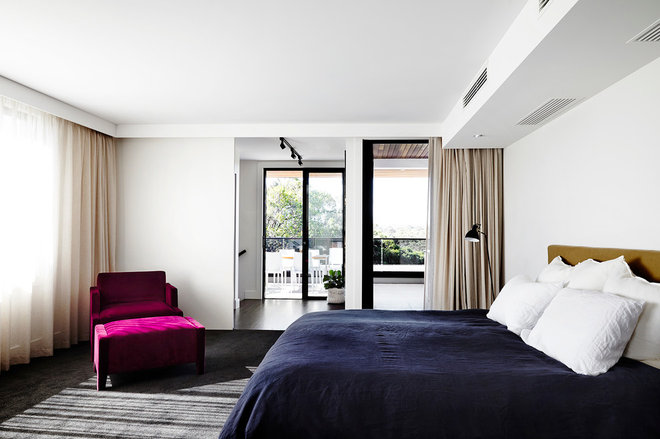 Contemporary Bedroom by Melbourne Contemporary Kitchens