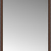 48"x71" Custom Framed Mirror, Embossed Brown