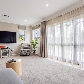 Sheers filtering light and providing texture & interest