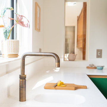 Patinated Brass Quooker Tap