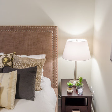 Custom Headboard with Nail Heads