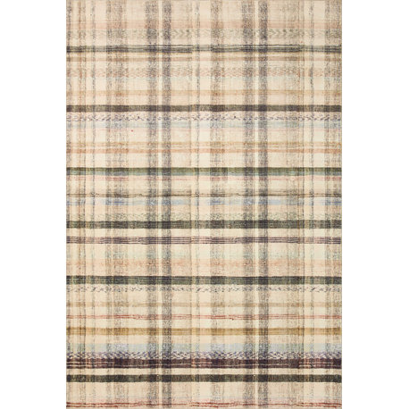 Chris Loves Julia x Loloi Humphrey Ivory / Multi 7'-3" x 9'-3" Area Rug