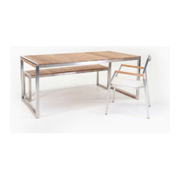 Wintons Teak Allure Table - Outdoor Dining Sets