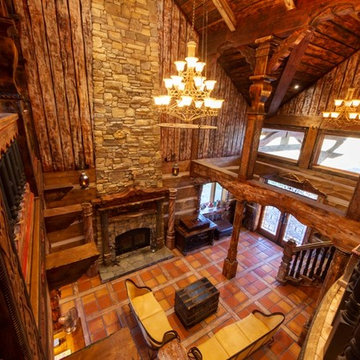 Big Rock Log Home