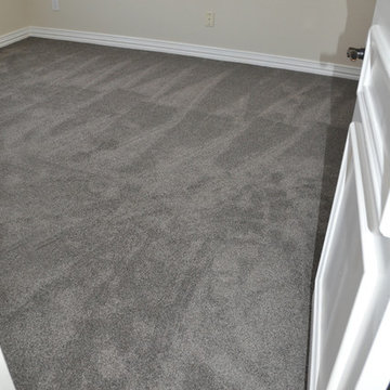 Gray Stainmaster 60oz plush 6.6 Nylon Carpet