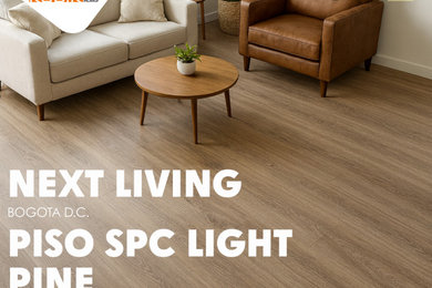 Minimalist living room photo in Other