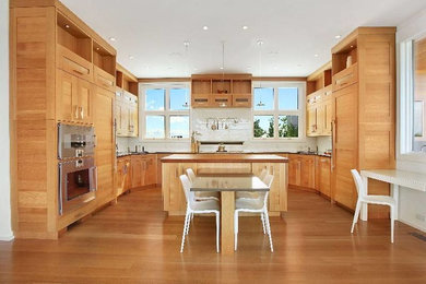 Kitchen - contemporary kitchen idea in New York