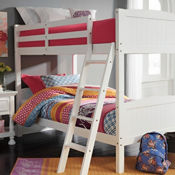 Twin over twin bunk kids bed