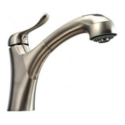 Dowell Single Handle Pull-Out Kitchen Faucet 8002-013 - Kitchen Faucets