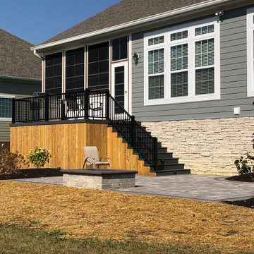 New Albany OH Outdoor Living Space Transformation