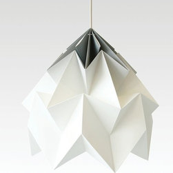 Origami Moth XL Gradient Lampshade Pendant by Studio Snowpuppe - Pendant Lighting
