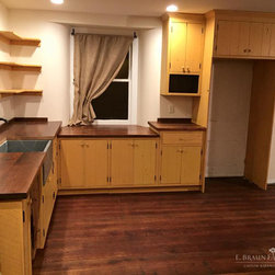 Kitchen #6 - Custom Crafted Using Reclaimed Barn Wood - Kitchen Cabinetry