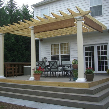 Custom Deck and Wrap Around Steps