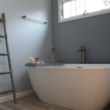 Belle Mead Master Bath Reno, Addition of en-suite bath