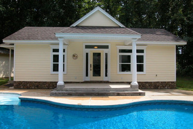 Example of a classic exterior home design in Atlanta