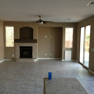 Fire damaged Home Restoration Las Vegas - Before & Afters