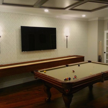 TV Installation in Game Room