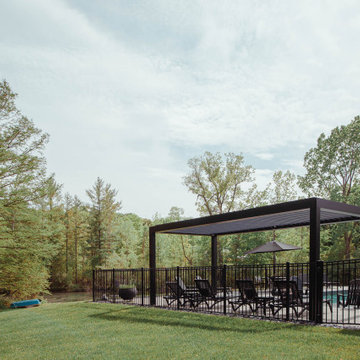 Masciulli Residence - Northville, MI: StruXure Louvered Pergola