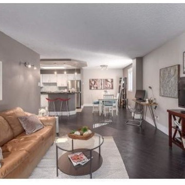 8th Street, New Westminster 2 bedroom condo staging
