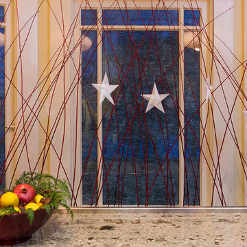 Solstice Party Decorations for Oakland Bungalow