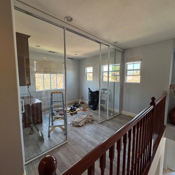 2x Home Office custom/glass ceiling hight/