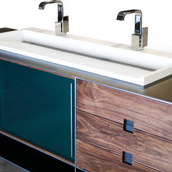 Modular steel vanity II - Bathroom Vanities And Sink Consoles