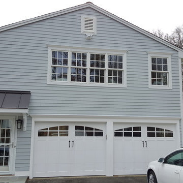 6 1/4" HardiePlank Cedarmill Light Mist, James Hardie Trim and Kleer PVC Trim