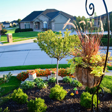 Corner lot Courtyard