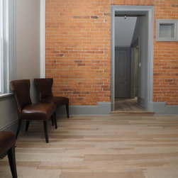 Law Office: Pre-Oiled Engineered Birch in Stone - Engineered Wood Flooring