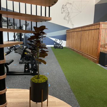 Brookhaven apartment building clubhouse and gym
