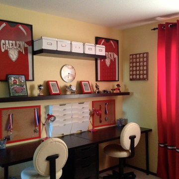 Baseball Theme Boys Bedroom Design
