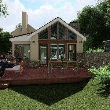 RENOVATION & EXPANSION OF HISTORIC LOG HOME
