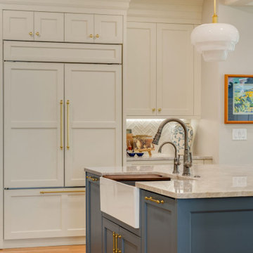 Denver Hilltop Modern French Kitchen